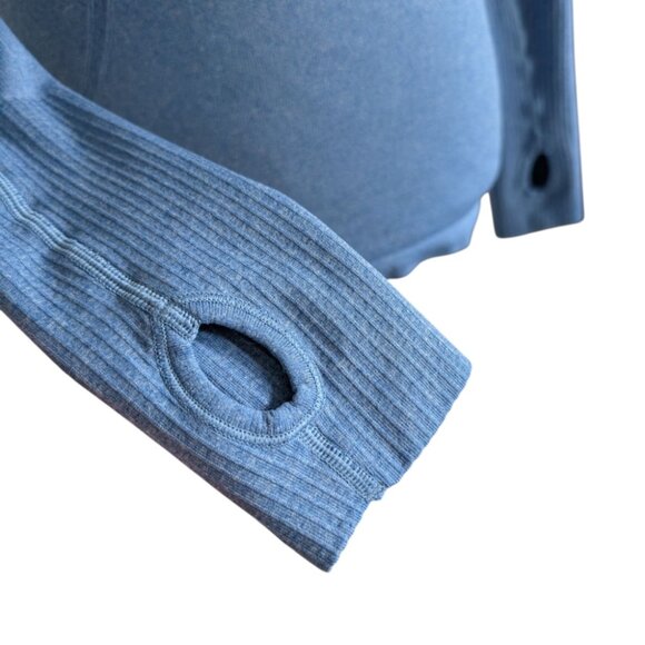 Lululemon Run: Swiftly Tech Long Sleeve Limitless Blue Rel: 1/13 Women's size 4 - Picture 10 of 16